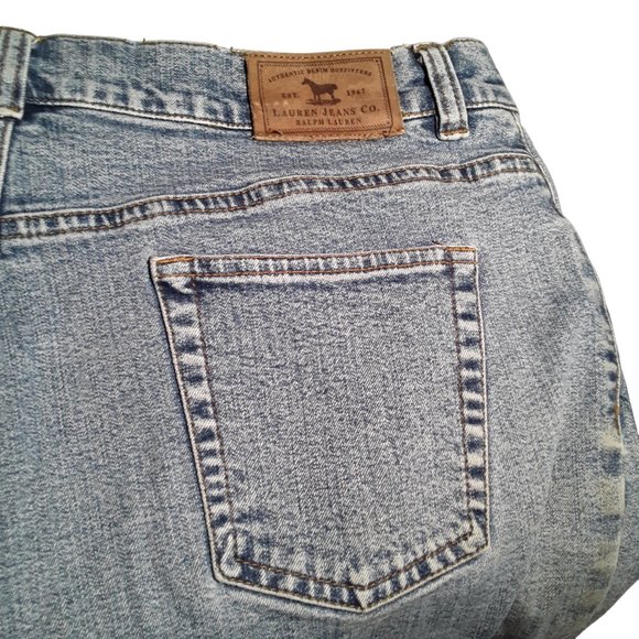 Lauren Ralph Lauren Straight Leg Jeans size 14P - Picture 2 of 11